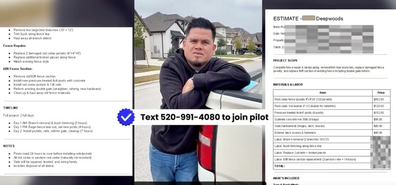 Mario Rodriguez explains how Questimate helps him close more jobs - click to play video